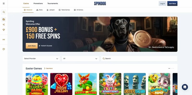 Spindog login, spindog casino